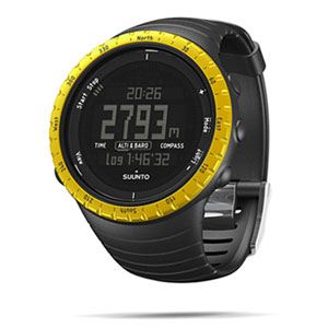 7,700円SUUNTO CORE BLACK YELLOW スント コア ブラックイエロー